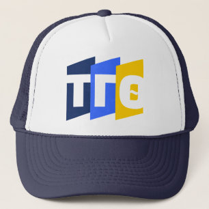 Boné Letters Trucker Hat - Marinho com 55.a Letras de L
