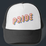Boné LGBT - LGBT - LGBT - Orgulho do Caminhoneiro<br><div class="desc">Junho pode ser Mês do Orgulho, mas não há razão para não celebrar o orgulho e os direitos de todos os dias do ano com estes chapéus retrorreflectores e ajudar a espalhar a maravilhosa mensagem da igualdade. Adicione seu texto personalizado a este design usando as caixas "Editar este modelo design"...</div>
