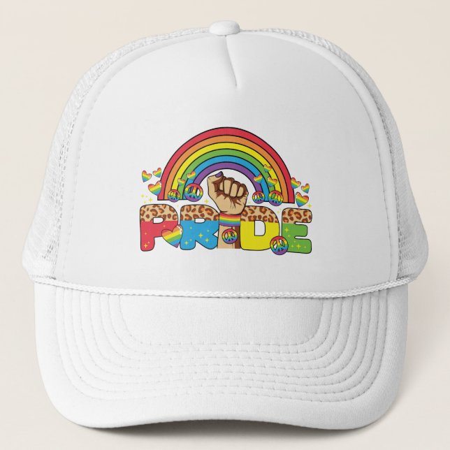 Boné LGBTQ - Orgulho e Arco-íris (Frente)