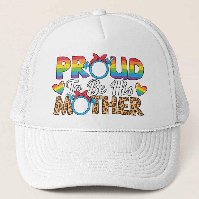 Boné LGBTQ - Orgulhosa De Ser Sua Mãe (Frente)
