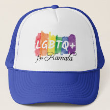 LGBTQ para Kamala Rainbow Orgulho gay