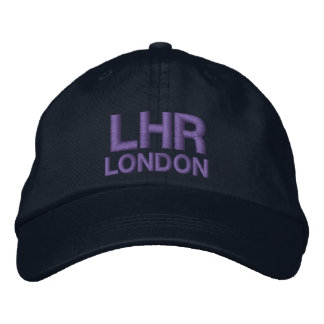 Boné LHR London Heathrow Emroiderou Chapéu