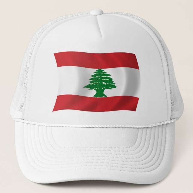 Boné Líbano Flag Hat (Frente)