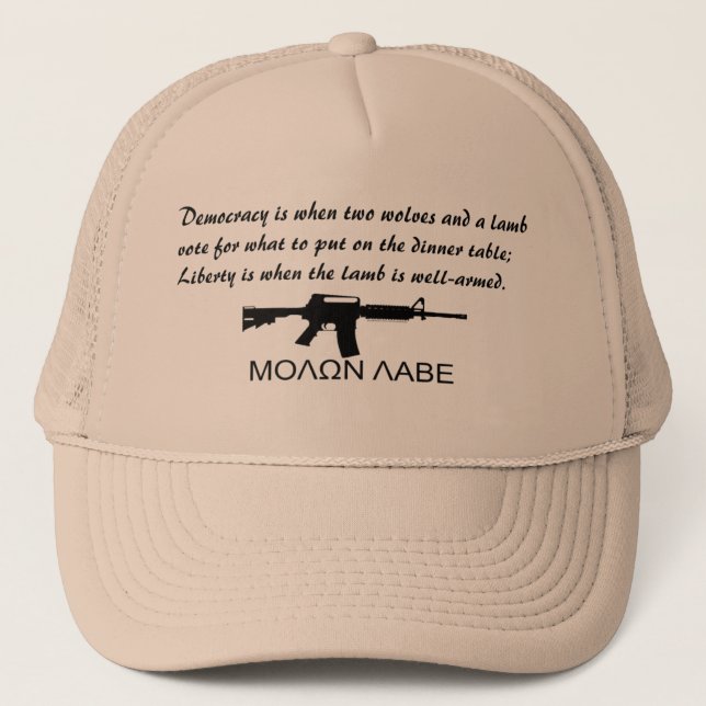 Boné Liberdade explicada (Frente)