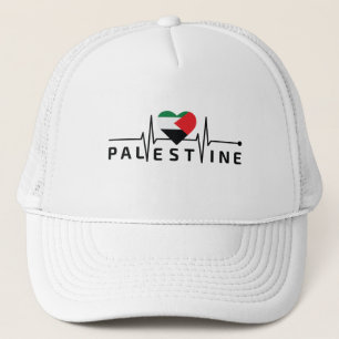 Boné Liberdade Palestina Meu Coração Bate Na Palestina