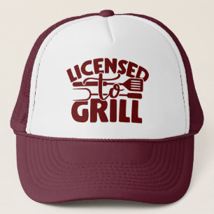 Boné Licensed To Grill