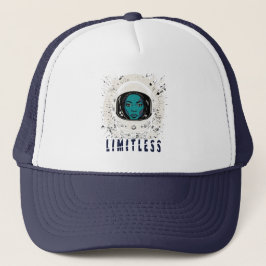 Boné Limitless Astronaut Girl Trucker Hat