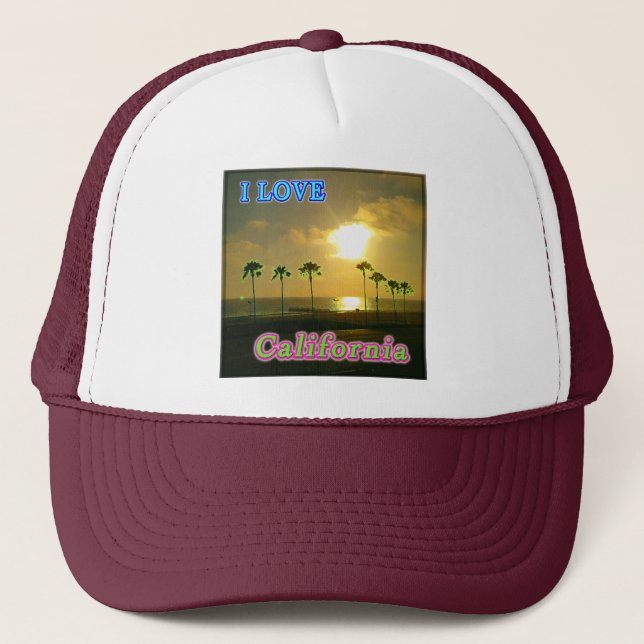 Boné "Linda Califórnia 2" Chapéu (Frente)