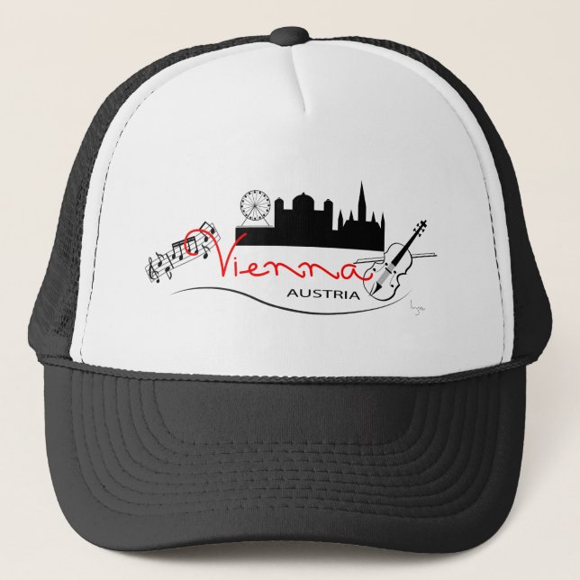 Boné Linda Viena, Áustria (Frente)