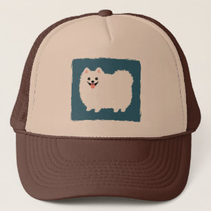 Boné Lindo Pomerânia Branco