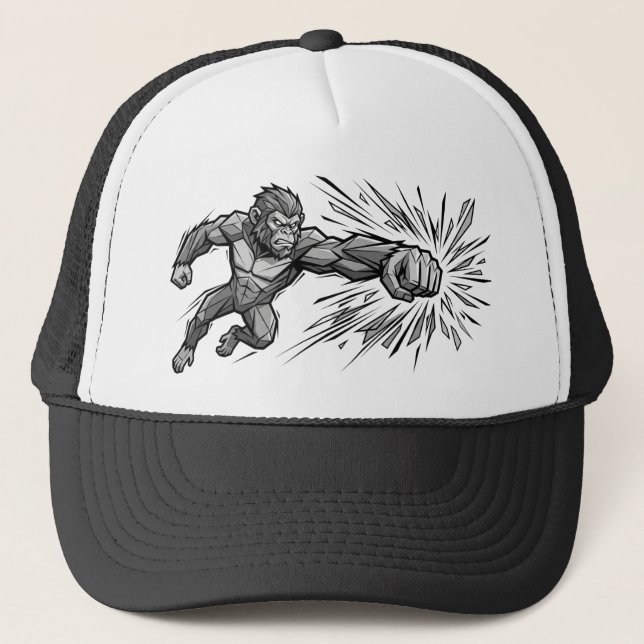 Boné Lines & Shades: Kinetic Ape Punch (Frente)