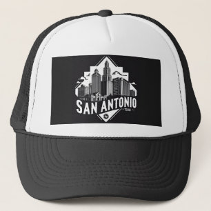Boné Linha do horizonte de San Antonio Texas