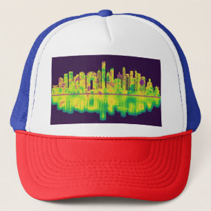 Boné Linha Skyline da China de Hong Kong