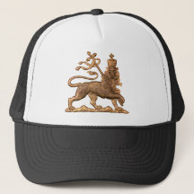 Lion of Judah - Haile Selassie Trucker Cap -