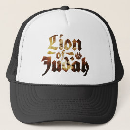 Boné Lion of Judah - Haile Selassie Trucker Cap -