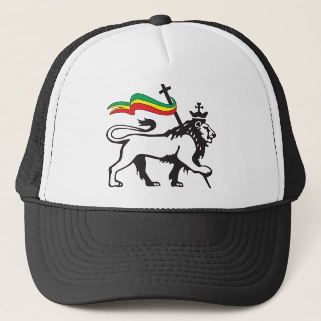 Boné Lion of Judah - reggae Cap Rasta baseball Cap - (Frente)