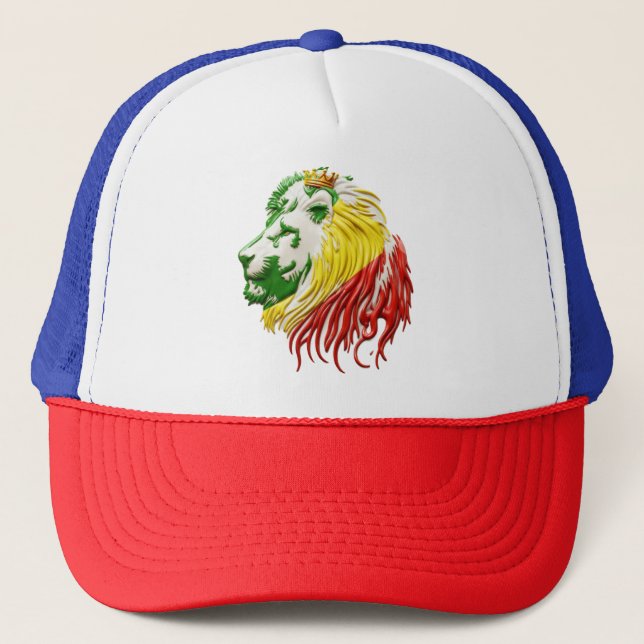 BONÉ LION STYLE JAMAICAN KING (Frente)