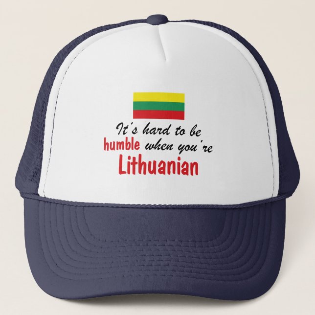 Boné Lithuanian humilde (Frente)