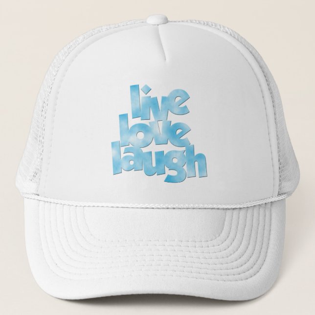 Boné Live Love Laugh Hat (Frente)