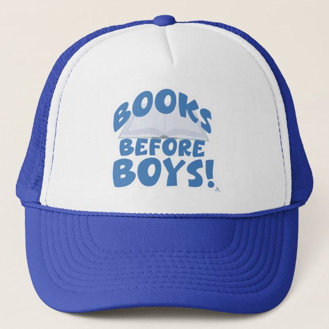Boné Livros Antes do Boys Cheeky Reader Slogan (Frente)