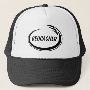 Boné Lixeira Preta do Geocacher