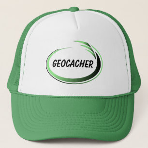 Boné Lixeira Verde do Geocacher