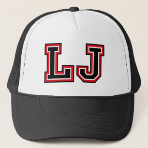 Boné "LJ" Monograma Trucker Hat