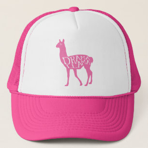 Boné Llama Drama Rosa