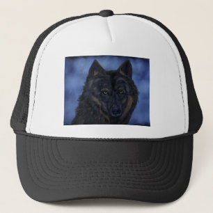 Boné Lobo Preto