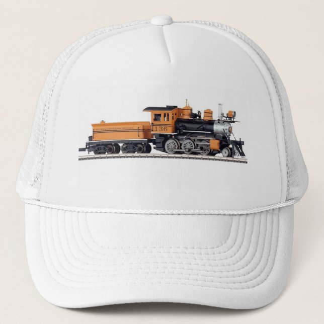 Boné Locomotiva a vapor Mogul Hat (Frente)