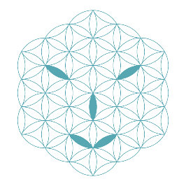 Boné Logotipo 01, ciano/vermelho