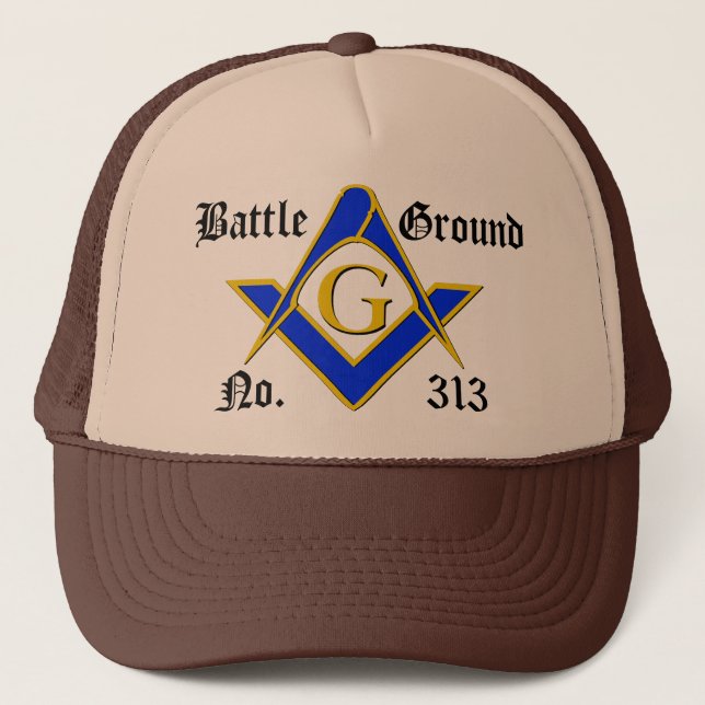 Boné Logotipo básico de 3 cores (Frente)