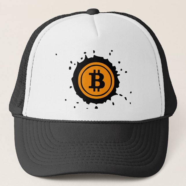 Boné Logotipo Bitmoney Crypto Currency (Frente)