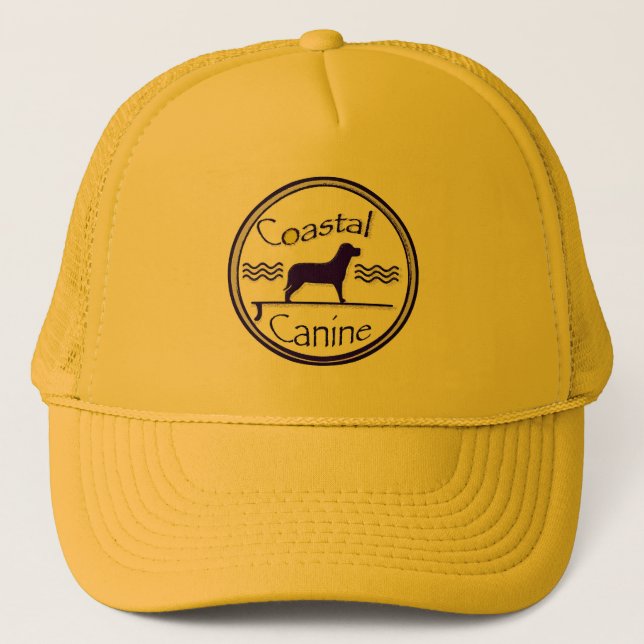 Boné logotipo canino litoral (Frente)