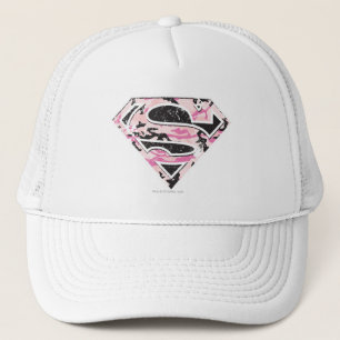 Boné Logotipo da Camouflage da Supergirl