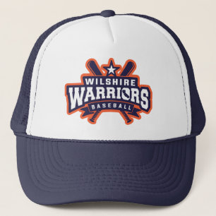 Boné Logotipo da Liga de Baseball dos Guerreiros de Wil