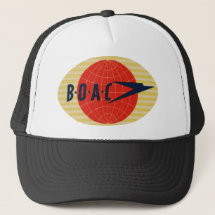 Boné Logotipo da linha aérea do vintage BOAC