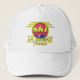 Boné Logotipo da Morzine France Ski 80s