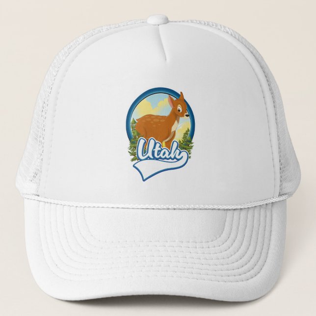 Boné logotipo da Utah Deer Travel (Frente)