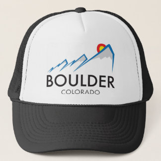 Boné Logotipo de Boulder Colorado Flatirons no roupa