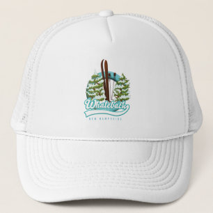 Boné Logotipo de esqui retrô Whaleback New Hampshire