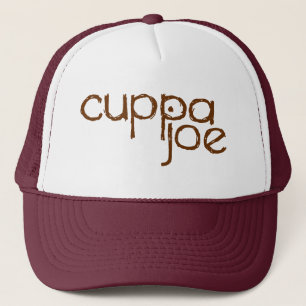 Boné logotipo de Joe do cuppa no marrom -