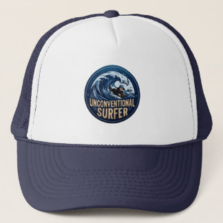 Boné Logotipo de Surfista de Tapete Não Convencional
