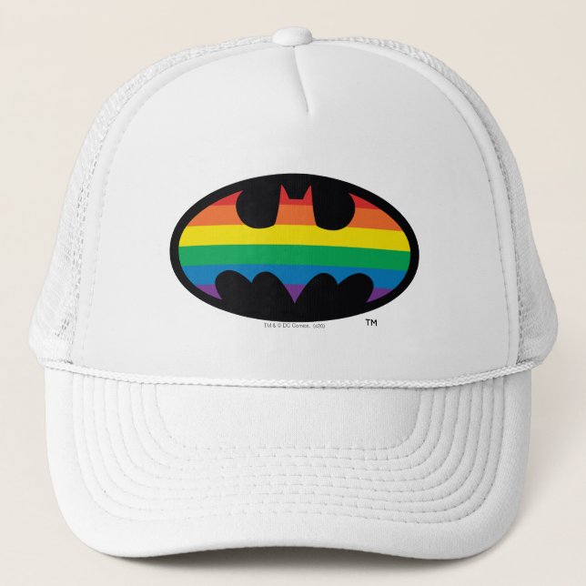 Boné Logotipo do Batman Rainbow (Frente)