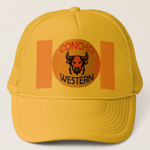 Boné Logotipo do Bull Ocidental Concho - Rancho Rustic