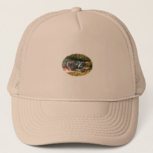 Boné Logotipo do carvão animal ártico