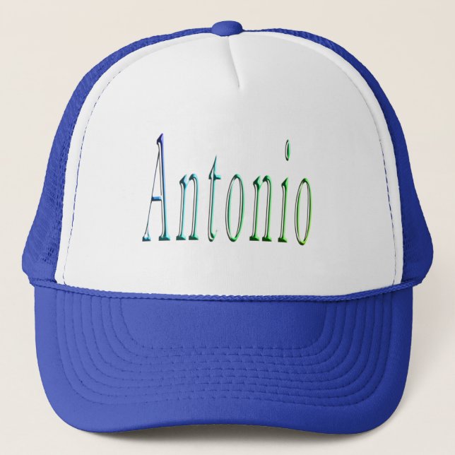 Boné Logotipo do nome Antonio ativado (Frente)