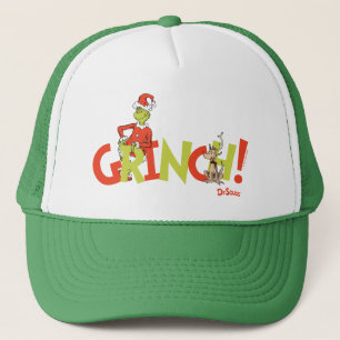 Boné Logotipo do Personagem Grinch! Gráfico
