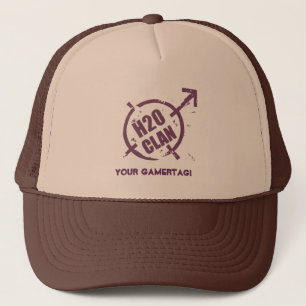 Boné Logotipo do roxo do chapéu H20