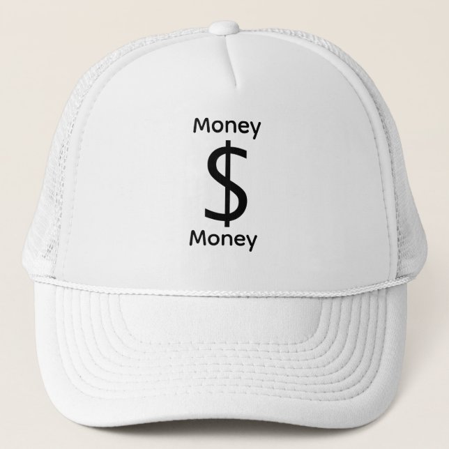 Boné Logotipo Dólar $ign Dinheiro Dinheiro (Frente)